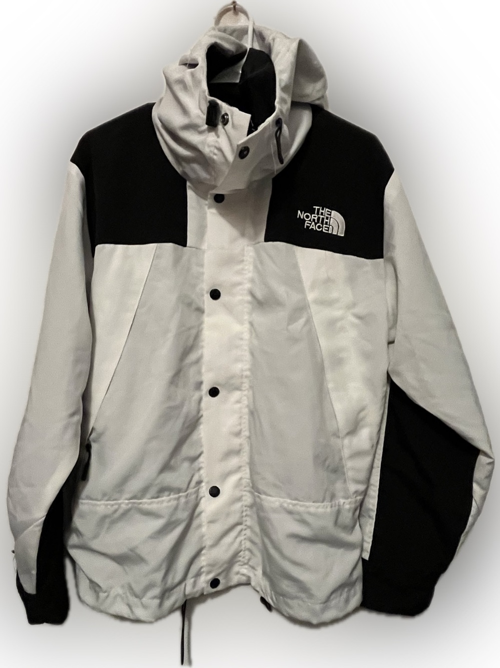The North Face Men’s Two-Tone Black & White Hooded Jacket